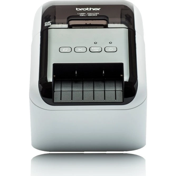 Brother QL-800 Thermische Labelprinter Zwart/Rood/Wit