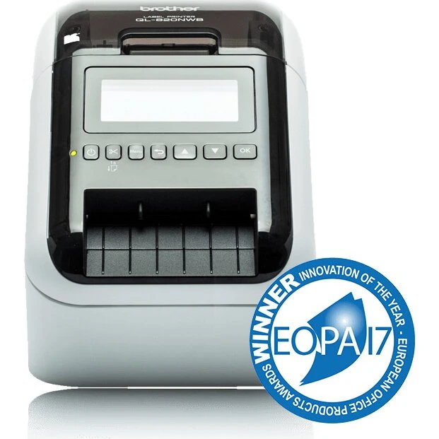 Brother QL-820NWBc Labelprinter Direct Thermisch Zwart-Rood