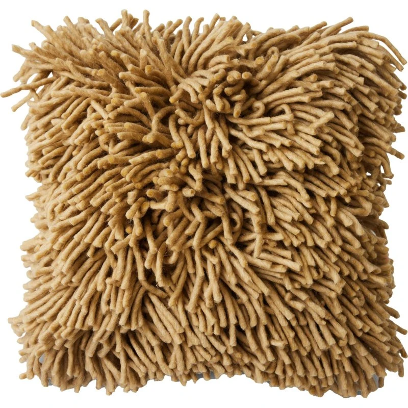 HKliving Rugged Woolen Kussen 50x50 Olive