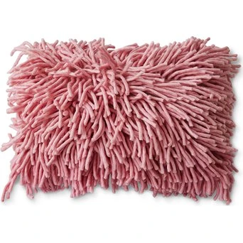 HKLiving Rugged Woolen Kussen 60x40 cm Pink