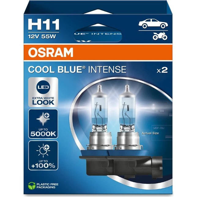 Osram H11 12V 55W Cool Blue Intense (NEXT GEN) 2 Stuks