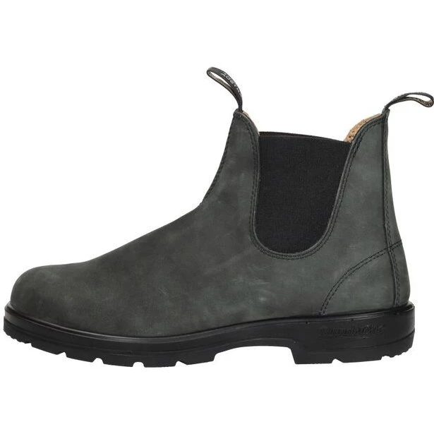 Blundstone 587 Classic Boots Zwart/Grijs Nubuck
