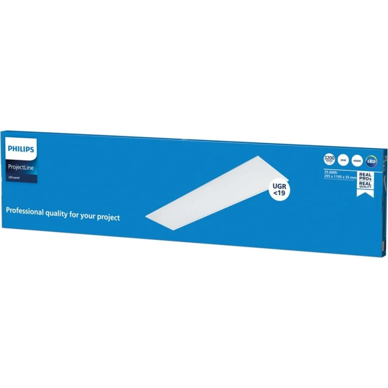 Philips ProjectLine LED paneel UGR<19 120x30 cm 840
