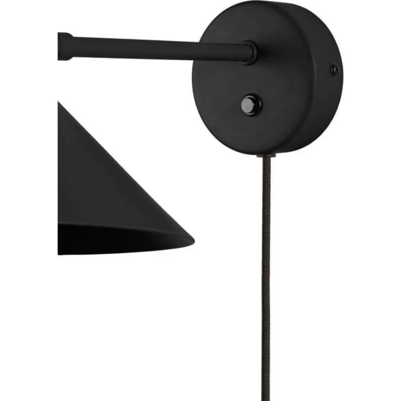 Globen Lighting Cannes 20 Wandlamp - Zwart - Ø 20 cm