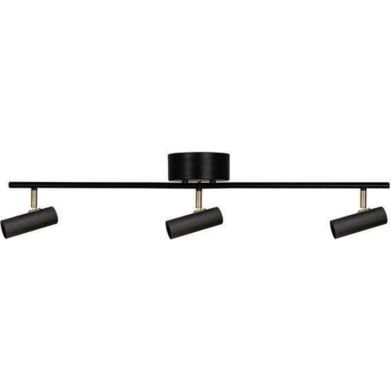 Globen Lighting Hubble 3 Long Plafondlamp - Zwart