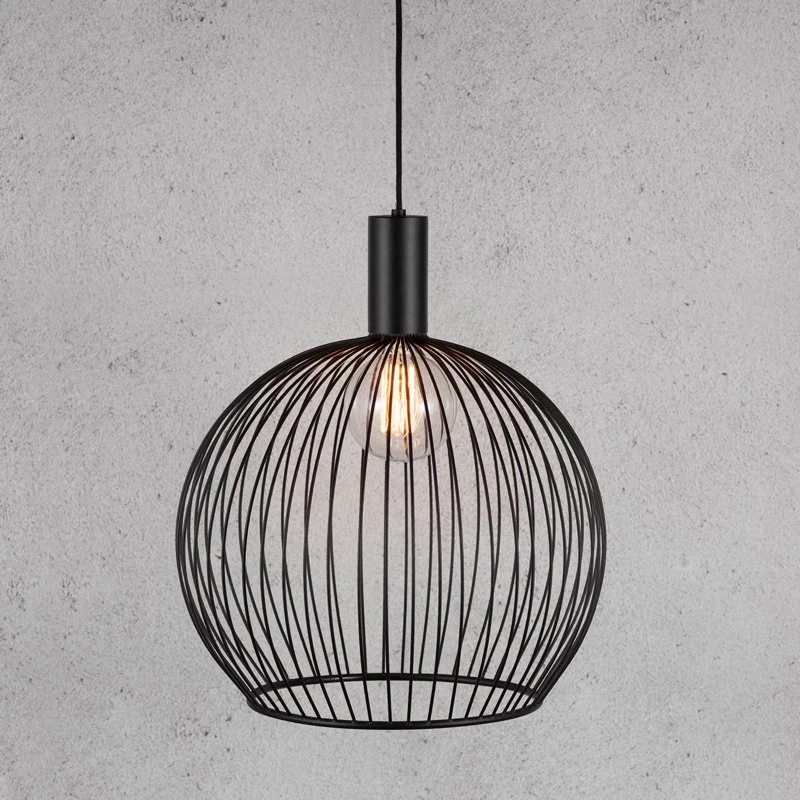 Nordlux Aver Hanglamp - Zwart - 50 cm - Scandinavisch Design