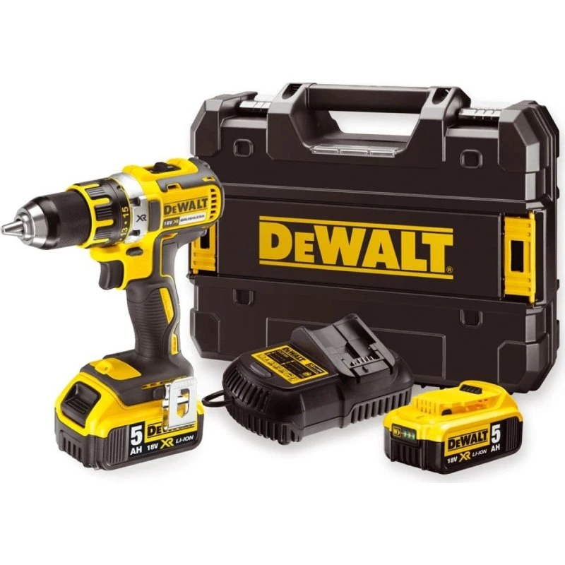 DeWALT DCD791P2-QW 18V XR Brushless Schroefboormachine 2x5,0Ah