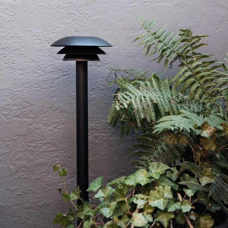 Dyberg Larsen DL20 Outdoor meerpaal zwart Ø 20cm