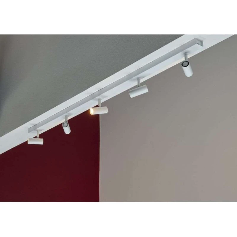 Nordlux Omari Witte Plafondlamp - 5 Spots - 1180mm