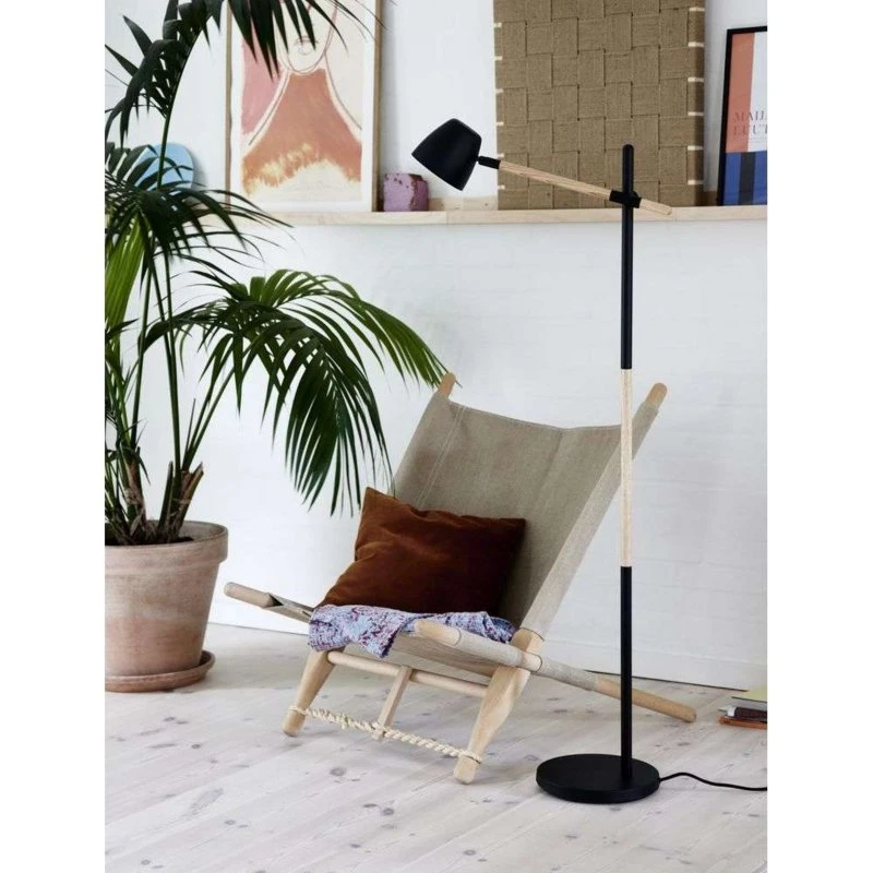 Nordlux Vloerlamp Theo Zwart & Hout
