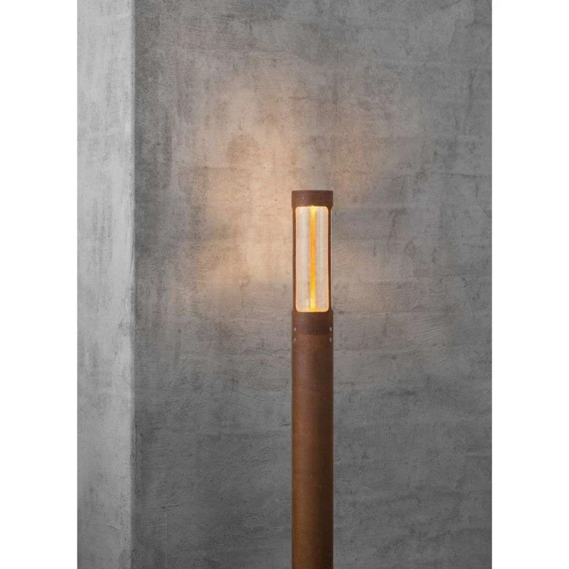 Nordlux Helix Corten Tuinlamp - Roestbruin - Metaal