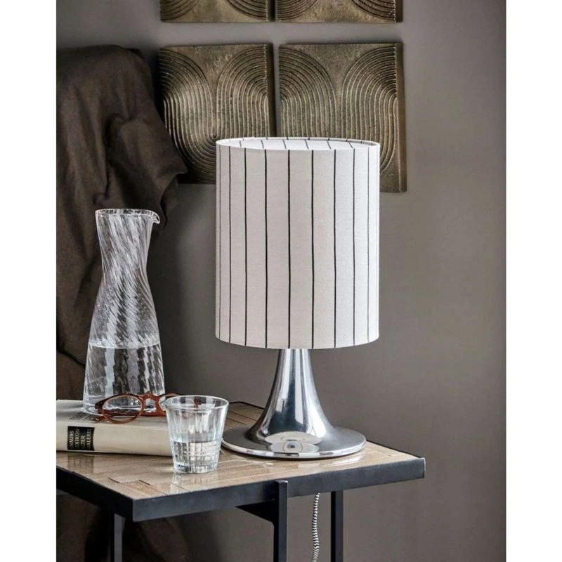 House Doctor Tulip Tafellamp Zilver - Aluminium