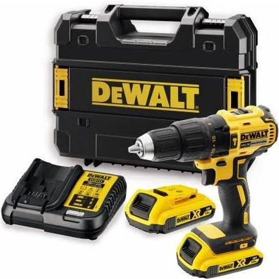 DeWALT DCD778D2T 18V XR Accu Klopboormachine 2x2,0Ah in TSTAK