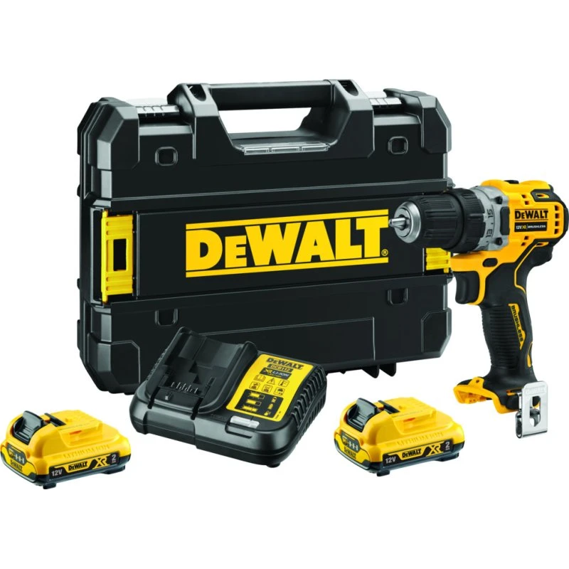 DeWALT DCD701D2-QW 12V Accuboormachine 2x2.0Ah in TSTAK