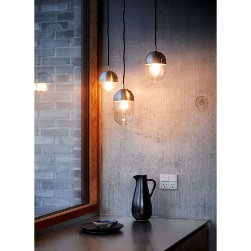 Woud Dot Hanglamp Large Satin/Smoke