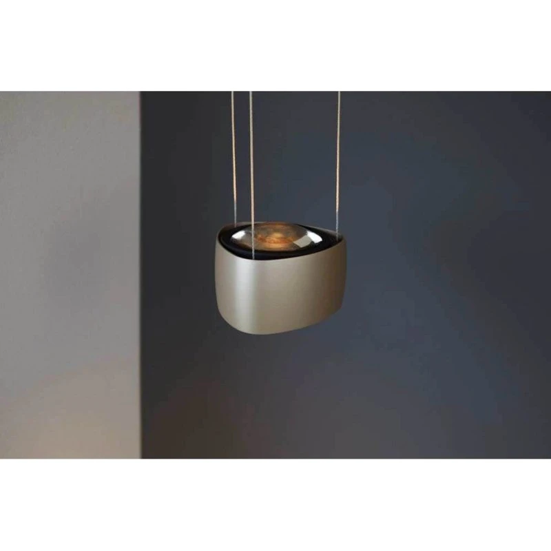 LOOM DESIGN LED hanglamp Air, beige, aluminium, 13 cm