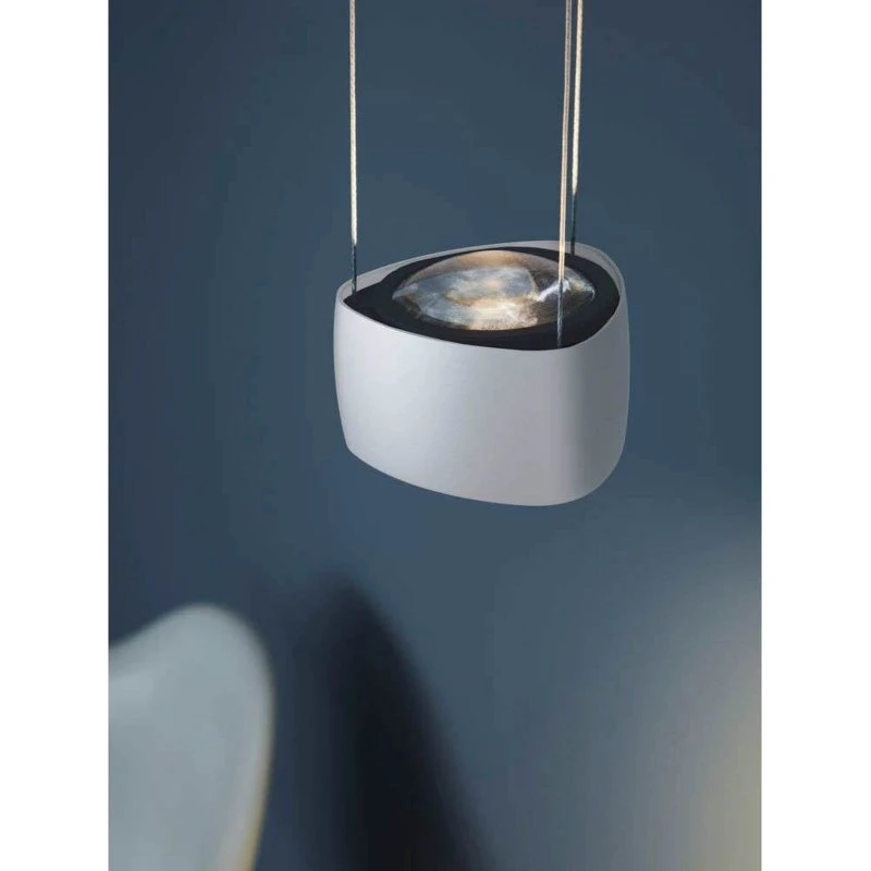 Loom Design Air LED hanglamp - Wit - Aluminium