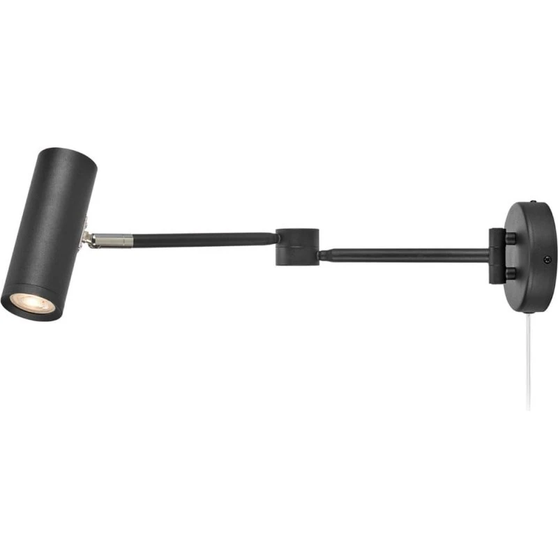 Markslöjd Arlo LED wandlamp - Zwart - 55 cm - Dimbaar