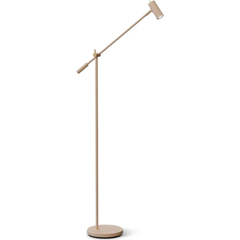 Belid Cato Vloerlamp - Nougat/Messing - 134 cm