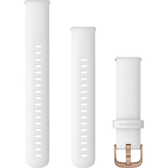 Garmin Quick Release Siliconen Horlogeband 18 mm - Wit