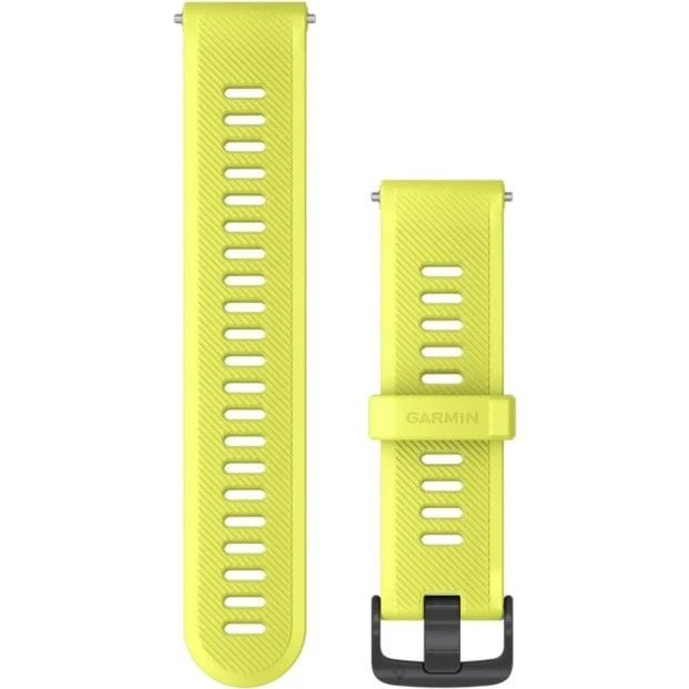 Garmin Quick Release Siliconen Horlogeband 22 mm - Geel