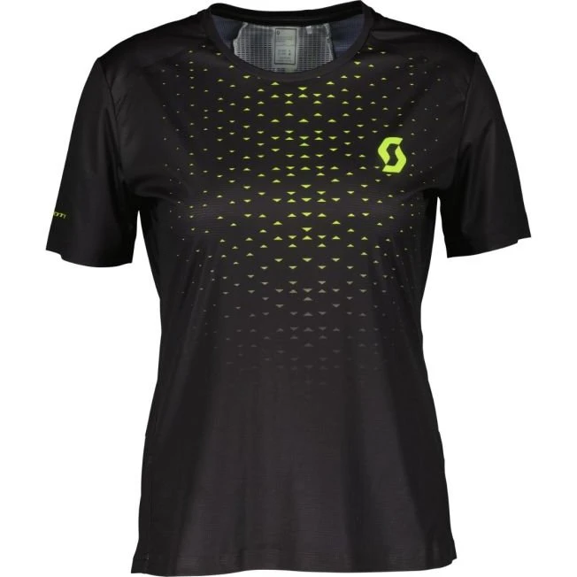 Scott Shirt RC Run SS - Black/Yellow - Maat L