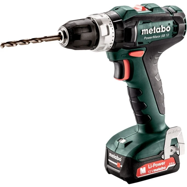 Metabo PowerMaxx SB 12 12V Accu Klopboormachine 2,0Ah