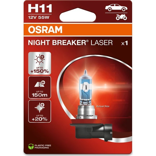 Osram Night Breaker Laser H11 12V/55W - per stuk