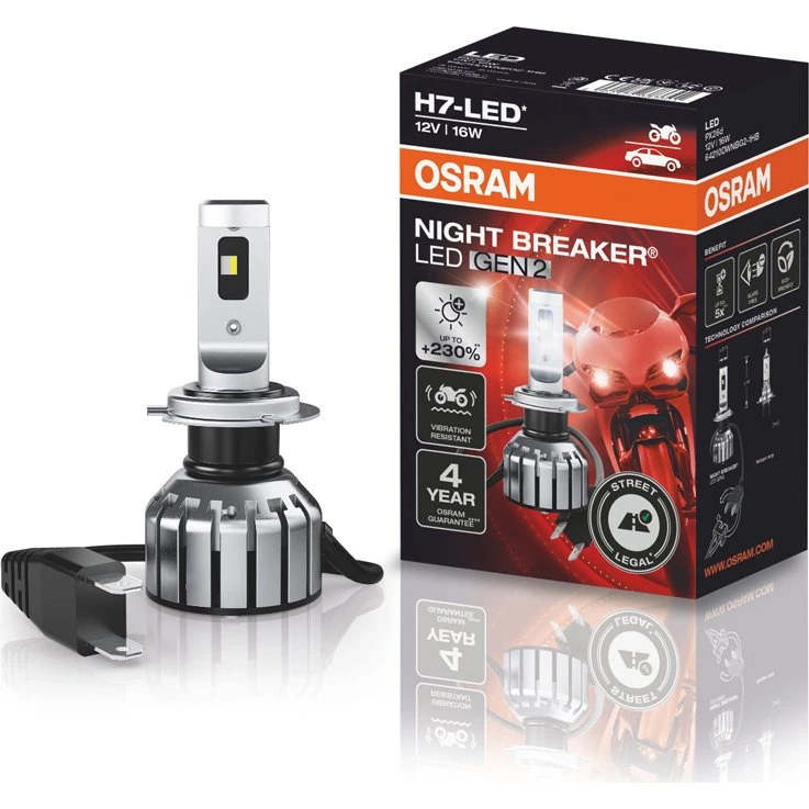 Osram NIGHT BREAKER LED H7 6000K ECE-goedgekeurd