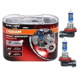 Osram Night Breaker Unlimited H4 2x12V 4000K
