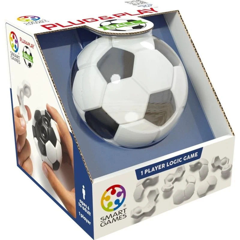 SmartGames Plug & Play Ball – 3D-breinpuzzel & Fidgettoy (6+)