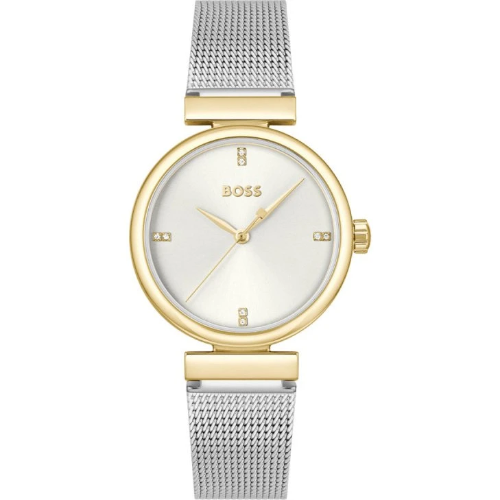Hugo Boss Rosehill Dameshorloge 32 mm Goudkleurig