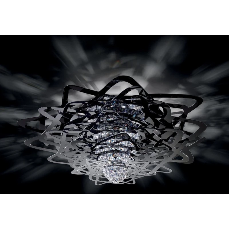 Slamp Aurora Plafondlamp - Zwart - Groot