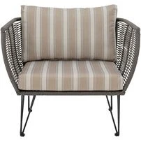 Bloomingville Mundo Stoel Groen Metaal, 87x74x72 cm