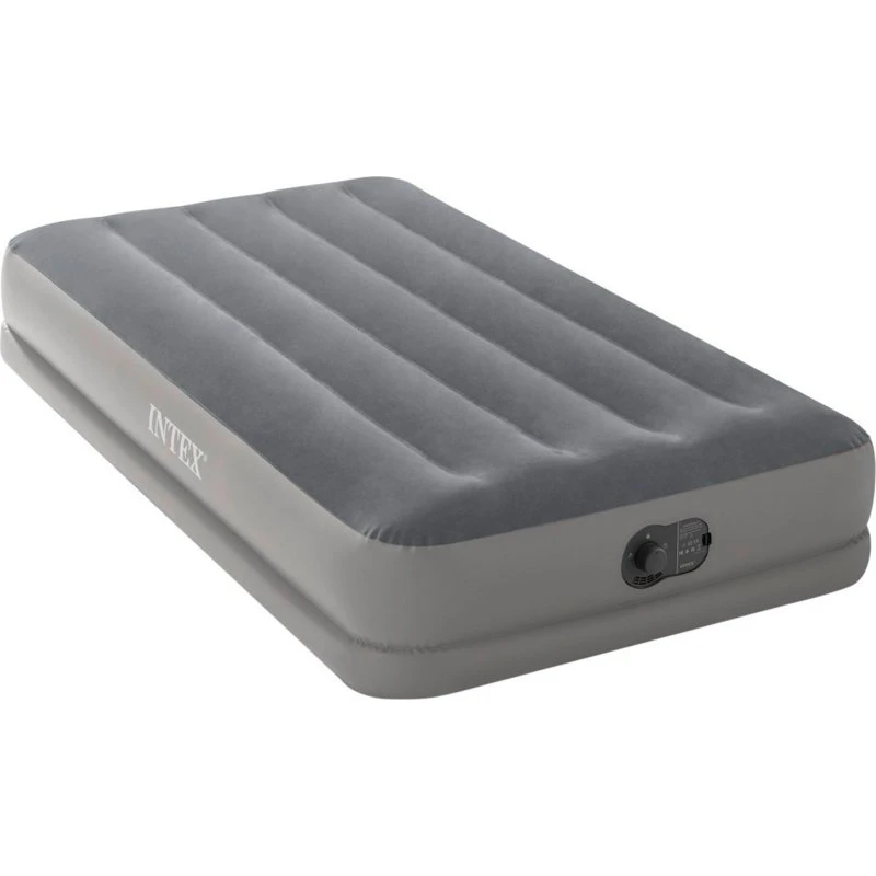 Intex Prestige Dura-Beam Luchtbed 191 x 99 cm met Geïntegreerde Pomp