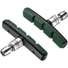 Union Remblok E-bike V-br 75mm Inbus Zwart/Groen (2 stuks)