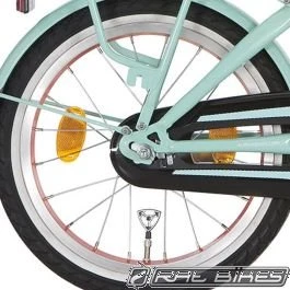 Alpina Achterwiel 16" Remnaaf Zalm/Zilver