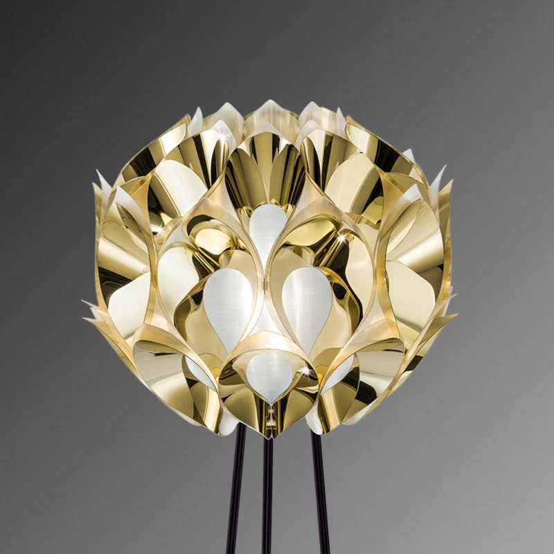 Slamp Flora Design Vloerlamp - Goud - 170 cm