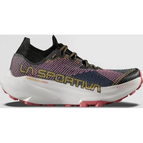 La Sportiva Prodigio Pro Dames Hardloopschoenen - Blauw/Roze/Geel - 38