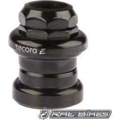 Tecora balhoofdset 1-1.1/8 (Gazelle) zwart