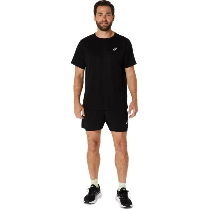 ASICS Core 2-in-1 Hardloopshorts 5 Inch - Zwart - XL