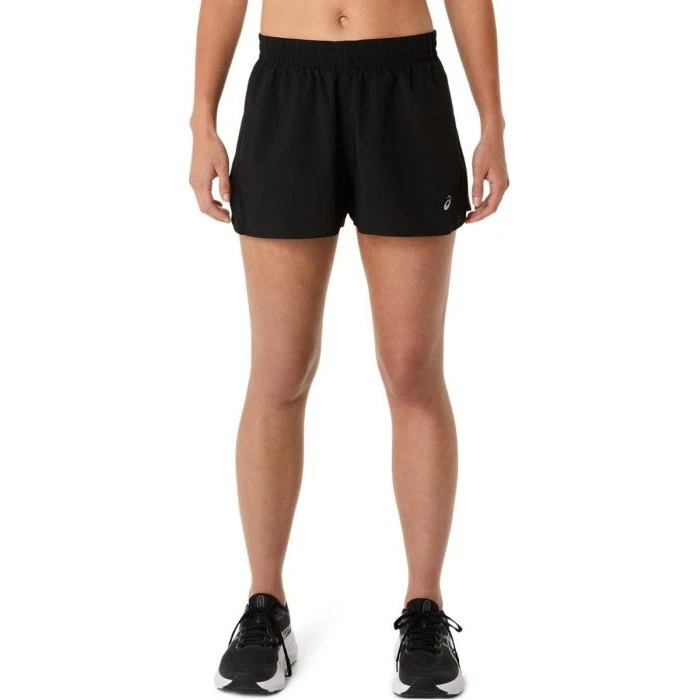 Asics Core Split Dames Hardloopshort - Zwart