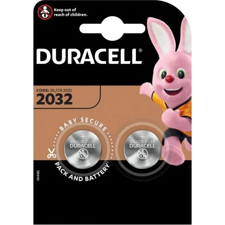 Duracell CR2032 Lithiumbatterij 3V 2-pack