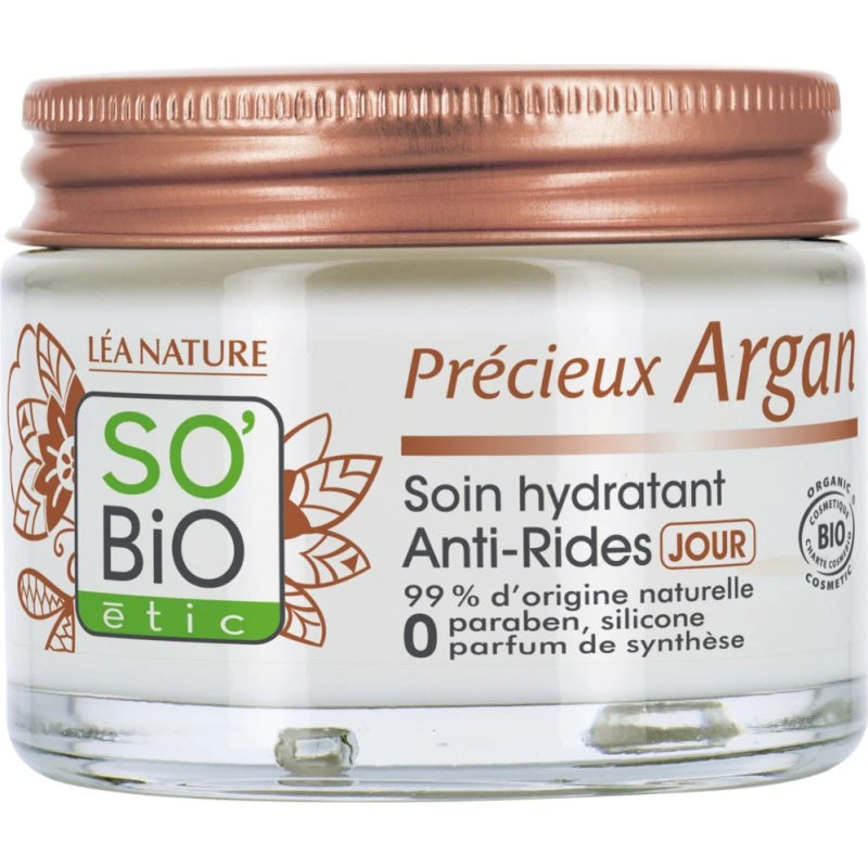 So Bio Etic Dagcreme Anti-Rimpel Vegan Arganolie