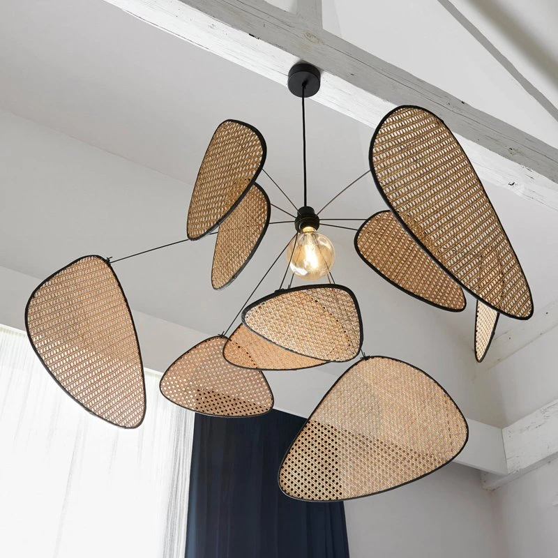 MARKET SET hanglamp Screen XL, 60 cm, naturel, rotan