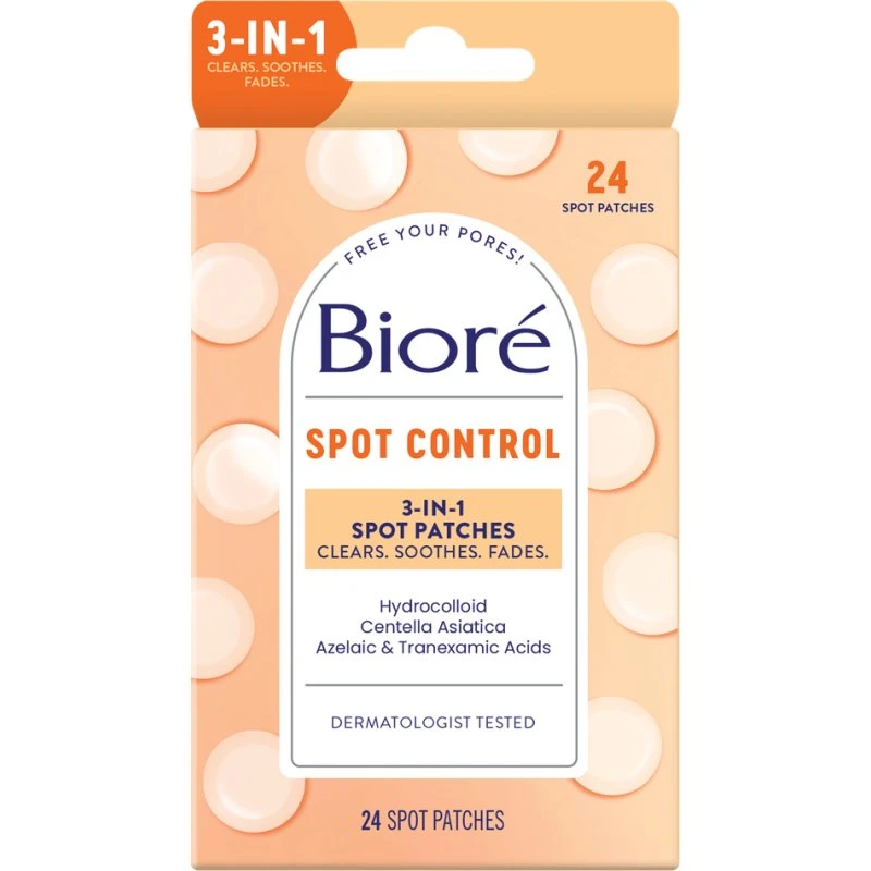 Biore Spot Control 3-in-1 Patches 24 stuks