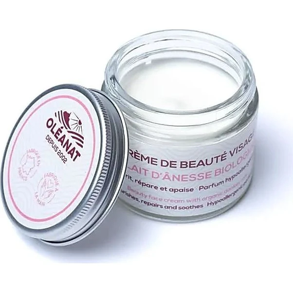 Oléanat Gezichtscrème met Ezelinnenmelk BIO 50 ml