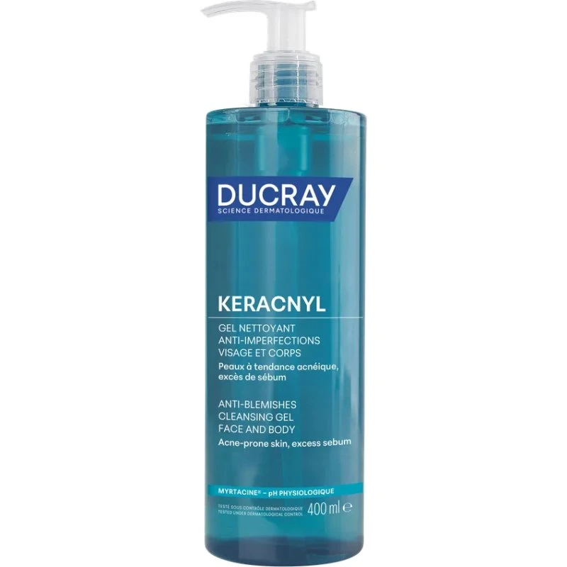 Ducray Keracnyl Schuimgel 400 ml