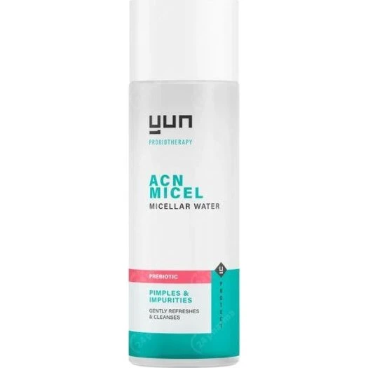 Yun Acn Prebiotisch Micellair Water Zonder Parfum 200ml