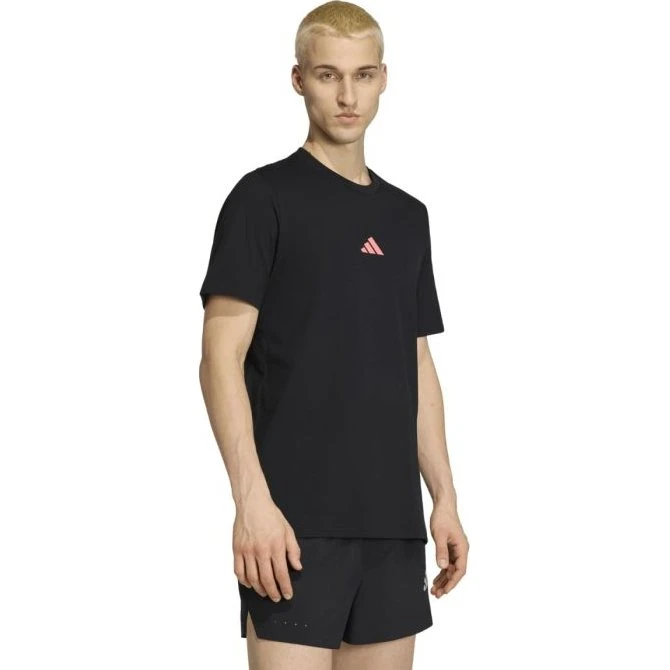 adidas Running Slogan Graphic SS Tee Mt. XS Wit Heren